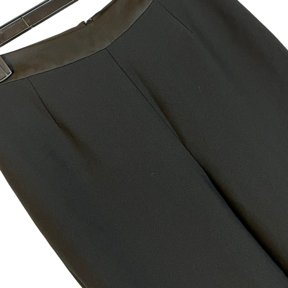 Finder Keepers Women's Wide Leg Black Dress Pants M Modern Minimalist Office - Picture 5 of 5